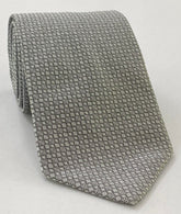 Silver Formal/Wedding Silk Tie WDT-30